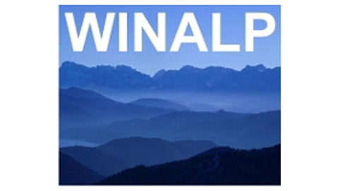 Abschlussveranstaltung des EU-Projekts WINALP in Wildbad Kreuth Logo des europäischen Forschungsprojekts WINALP