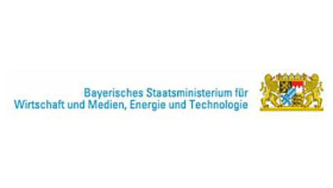 Logo des Bayerischen Staatsministeriums für Wirtschaft und Medien, Enerige und Technologie