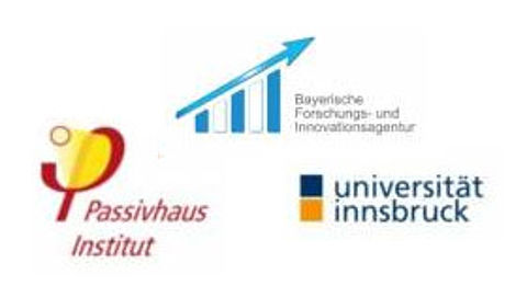 Internationale Passivhaustagung mit Fachausstellung Logo BayFIA Passivhaus Insitut Universität Innsbruck