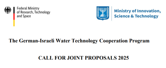 Deutsch-israelische Wassertechnologie-Kooperation (Deadline: 12 und 19. August 2025) Deutsch-israelische Wassertechnologie-Kooperation (Deadline: 12 und 19. August 2025)
