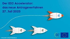 [Translate to Englisch:] Bild des Online Workshops: EIC Accelerator: das neue Antragsverfahren