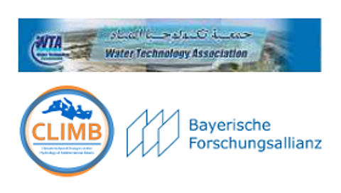 Logo  International Water Technology Association und europäisches Forschungsprojekt CLIMB