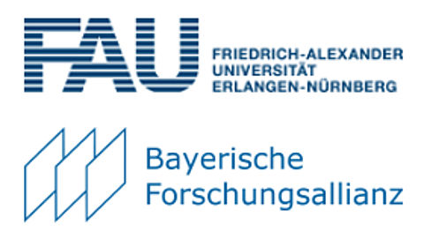 Informationsveranstaltung zu Horizon 2020 im Bereich Health Logo Friedrich-Alexander-Universität Erlangen-Nürnberg und Bayerische Forschungsallianz