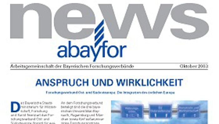 BayFOR News Oktober 2003