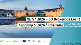 KETs EU Brokerage Event 2026 in Karlsruhe