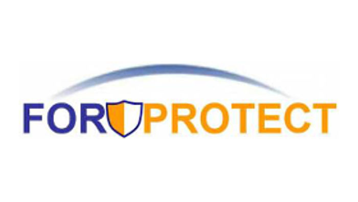 Logo des bayerischen Forschungsverbundes "Forprotect"