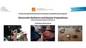 Titelbild des Horizon Europe Online Workshops