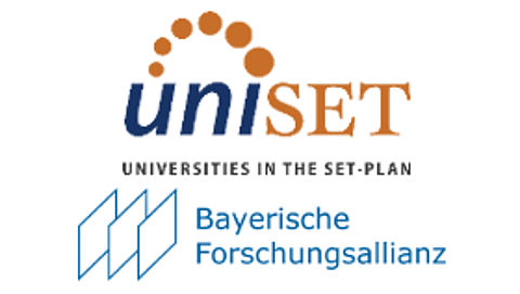 Logo UNISET und Bayerische Forschungsallianz