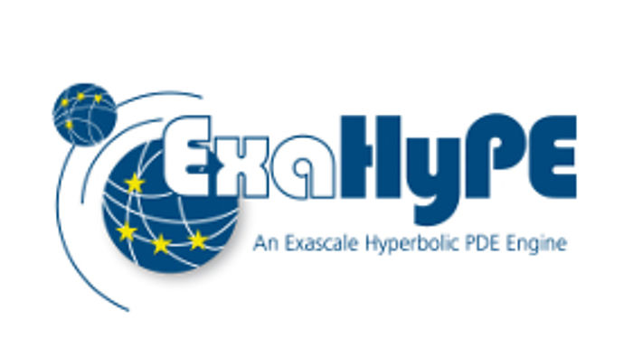Logo des europäischen Forschungsprojekts "ExaHype"