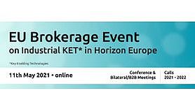 EU Brokerage Event on KETs in Horizon Europe Logo Brokerage Event KET 2021