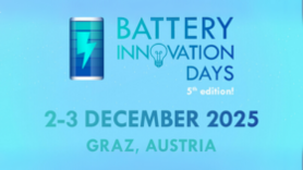 BayFOR auf den Battery Innovation Days 2025 Battery Innovation Days 2025 in Graz