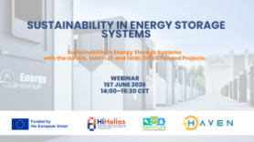 Webinar Nachhaltigkeit in Energiespeichersystemen