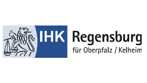 IHK- Aktionstag: Ideen auf den Markt bringen - Erfolgsfaktor Finanzierung Logo der Industrie- und Handelskammer Regensburg