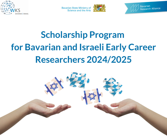 Scholarship Program for Bavarian and Israeli Early Career Researchers 2024-2025 (Deadline: September 15, 2024) Scholarship Program for Bavarian and Israeli Early Career Researchers 2024-2025 (Deadline: September 15, 2024)