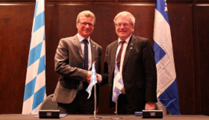 Bavarian Minister of Science and Art Bernd Sibler leads mission to Québec Minister of State Bernd Sibler of StMWK and Rémi Quirion of FRQ Québec