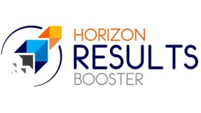 Initiative „Horizon Results Booster": Real Impact im Fokus Horizon Results Booster Logo