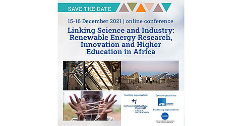 Online conference “Linking Science and Industry: Renewable Energy Research, Innovation and Higher Education in Africa” Linking Science and Industry: Renewable energy research