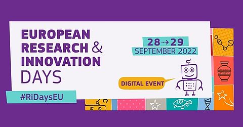 R&I Days 2022 European Research and Innovation Days 2022