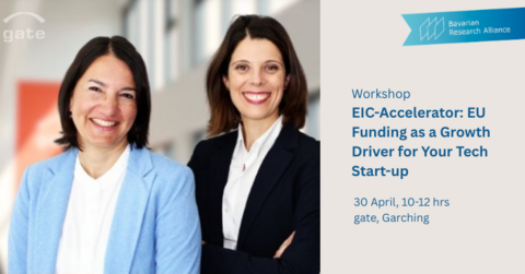 EIC Accelerator Workshop: EU Funding as a Growth Driver for Your Tech Start-up