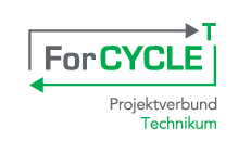 Logo Projektverbund ForCYCLE Technikum