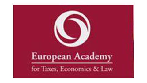 Europäisches Seminar “How to Increase Research and Development Financing with EU Structural Funds (ERDF & ESF)” Logo European Academy for Taxes, Economics and Law