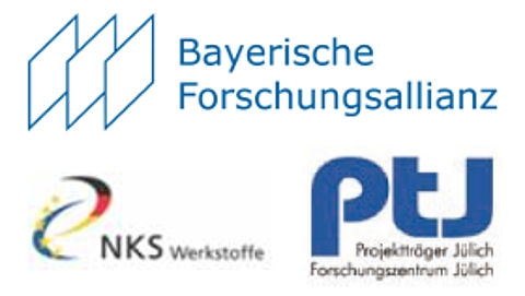 BayFOR und NKS Werkstoffe informieren über Horizon 2020 Logo Bayerische Forschungsallianz, Nationale Kontaktstelle Werkstoffe und Projektträger Jülich