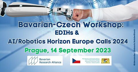 Bayerisch-tschechischer Workshop: EDIHs & AI/Robotics Horizon Europe Calls 2024
