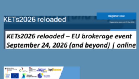 EU-Brokerage-Event: KETS 2026 reloaded – online