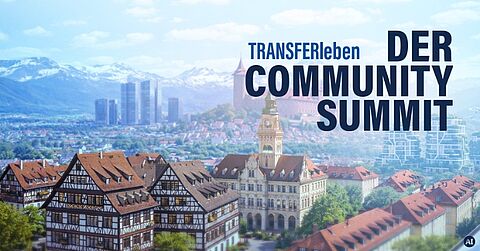 Die BayFIA auf dem „TRANSFERleben Community Summit“