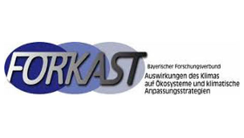 FORKAST - Neuer bayerischer Forschungsverbund für klimatische Anpassungsstrategien in Bayern Logo des bayerischen Forschungsverbundes "FORKAST"