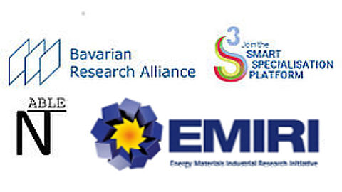Brokerage Event für interregionale Projektzusammenarbeit im Themenbereich Lithium-Ionen-Akkumulatoren Logo Batterie Event