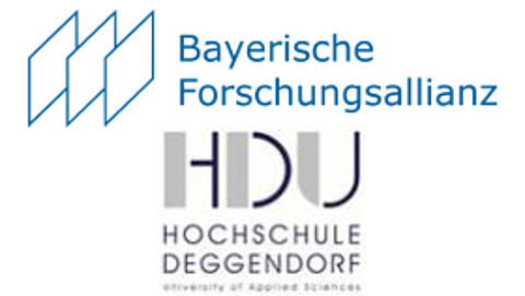 Logos der Bayerischen Forschungsallianz und der Hochschule Deggendorf