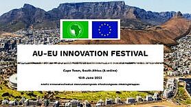 BayFOR auf dem ersten AU-EU-Innovationsfestival in Kapstadt, Südafrika