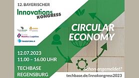 12th Bavarian Innovation Congress on the topic of "Circular Economy"
