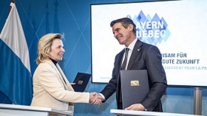 Forum Bayern-Québec zur Feier der 35-jährigen Kooperation Forum Bayern-Québec zur Feier der 35-jährigen Kooperation