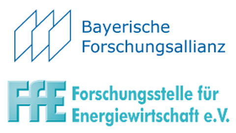 Logo Bayerische Forschungsallianz und Forschungsstelle für Energiewirtschaft