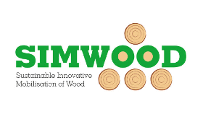 Logo des europäischen Forschungsprojektes "Simwood"