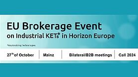 EU Brokerage Event on KETs in Horizon Europe 2024