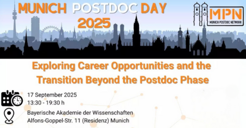 Munich Postdoc Day 2025 Munich Postdoc Day 2025