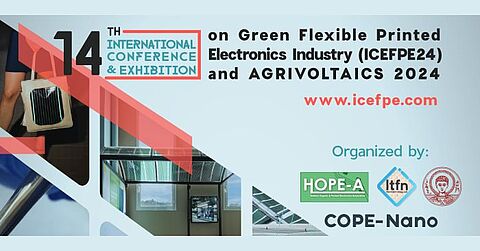 14th International Conference & Exhibition on Green Flexible Printed Electronics Industry (ICEFPE24) 14th International Conference & Exhibition on Green Flexible Printed Electronics Industry (ICEFPE24)