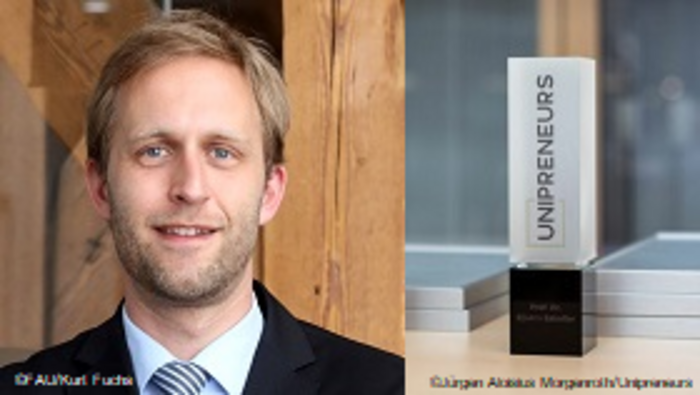 Initiative Unipreneurs ehrt Prof. Björn Eskofier als “Inspiration für Gründer/-innen”