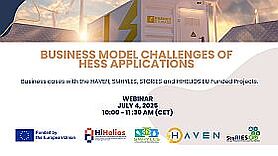 Webinar: "Powering the Future: Business model challenges of HESS application" Webinar: "Powering the Future: Business model challenges of HESS application"