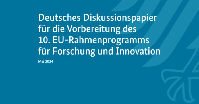 Diskussionspapier der Bundesregierung zu FP10