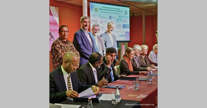 [Translate to Englisch:] Launch der Biotech-Initiative Bayern-Westkap