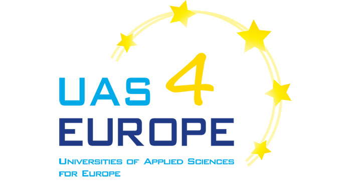 UAS4EUROPE veröffentlicht Positionspapier zur Europäischen Hochschulstrategie Logo UAS4EUROPE