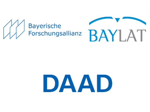 Die BayFOR beim Kuba-Tag von BAYLAT und DAAD Logos Bayerische Forschungsallianz, Bayerische Hochschulzentrum für Lateinamerika (BAYLAT) und Deutsche Akademische Austauschdienst (DAAD)