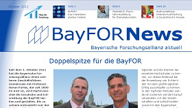 BayFOR News Oktober 2011