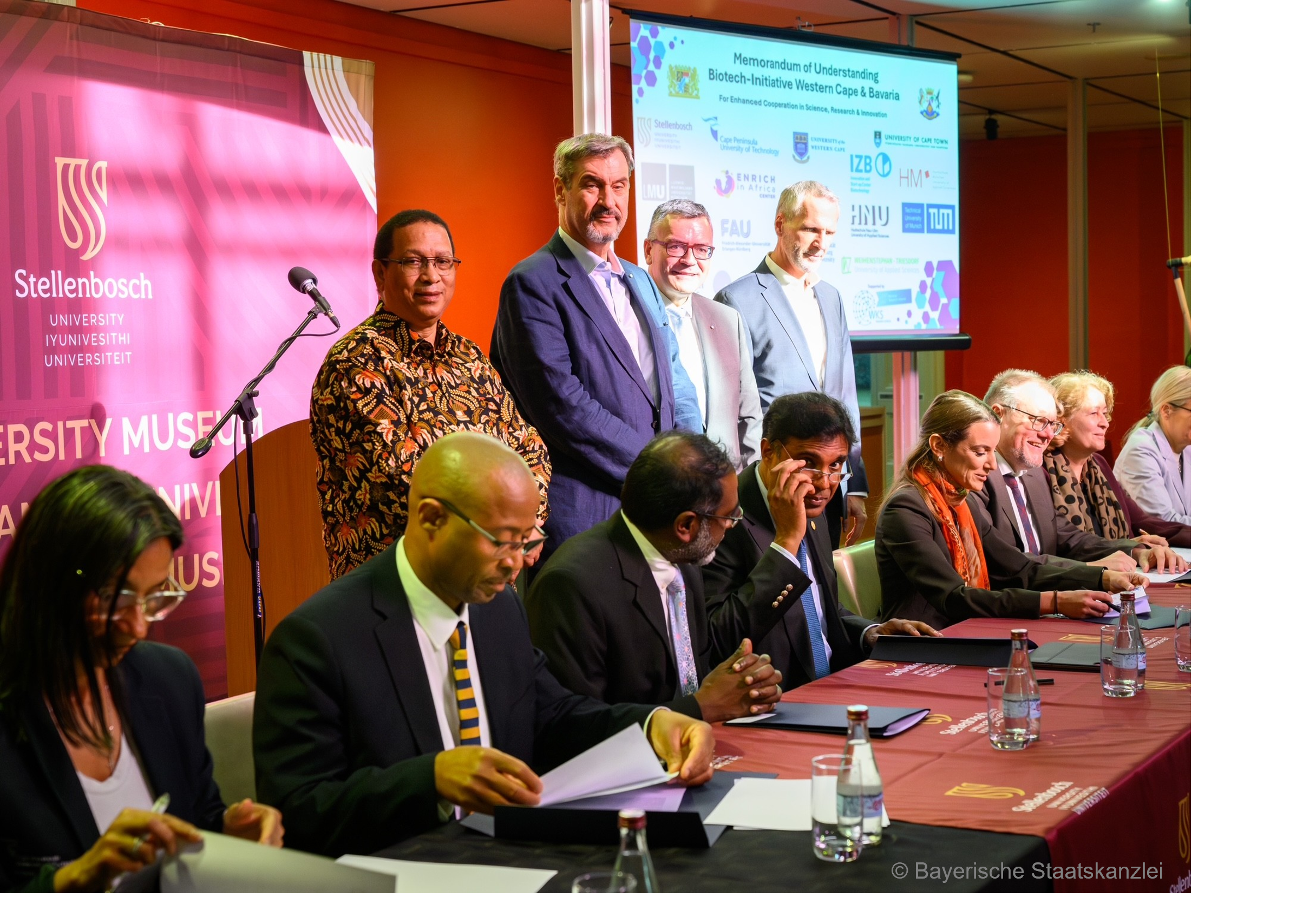 MoU Biotech Western Cape - Bavaria