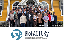Group photo with project team at kick-off with project log