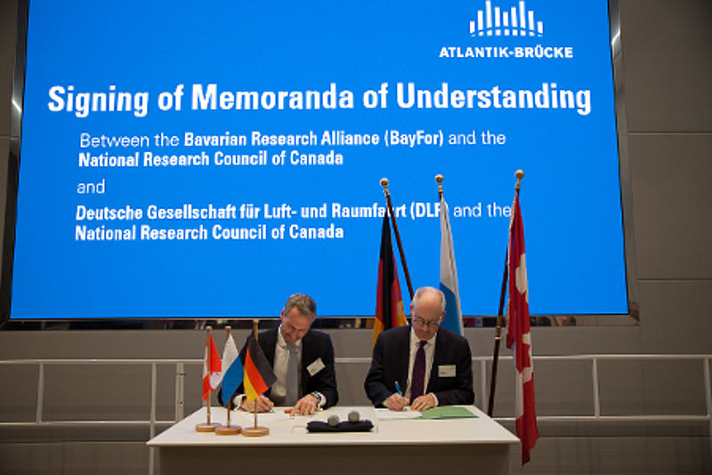 Martin Reichel (BayFOR), Iain Stewart (National Research Council Canada)